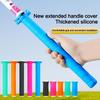 Replaceable Fishing Rod Grip Cover Silicone Wrap Tube Protective Cover Fishing Rod Handle Wrap