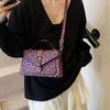 Summer New Design Y2k Leopard Print Small Flap Bag Motorcycle Style Women's PU Leather Shoulder Crossbody Bag