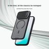 Магнитный чехол NILLKIN для iPhone 18 Pro/18 Pro Max, Сдвижная крышка объектива камеры со скрытой подставкой, Алюминиевая подставка, Ударопрочный