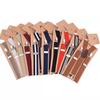 Stylish 2.5cm Unisex 3-Clip Adult Suspenders