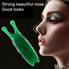 1 шт. массажер для носа из смолы улучшает циркуляцию крови для терапии триггерных точек, доска Гуаша, массаж лица, инструмент для подтяжки носа