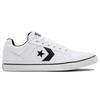 Converse El Distrito 2.0 Ox Synthetic Leather Comfortable Non-Slip Wear-Resistant Low-Top Skate Shoes Unisex Sneakers White Black 167007C