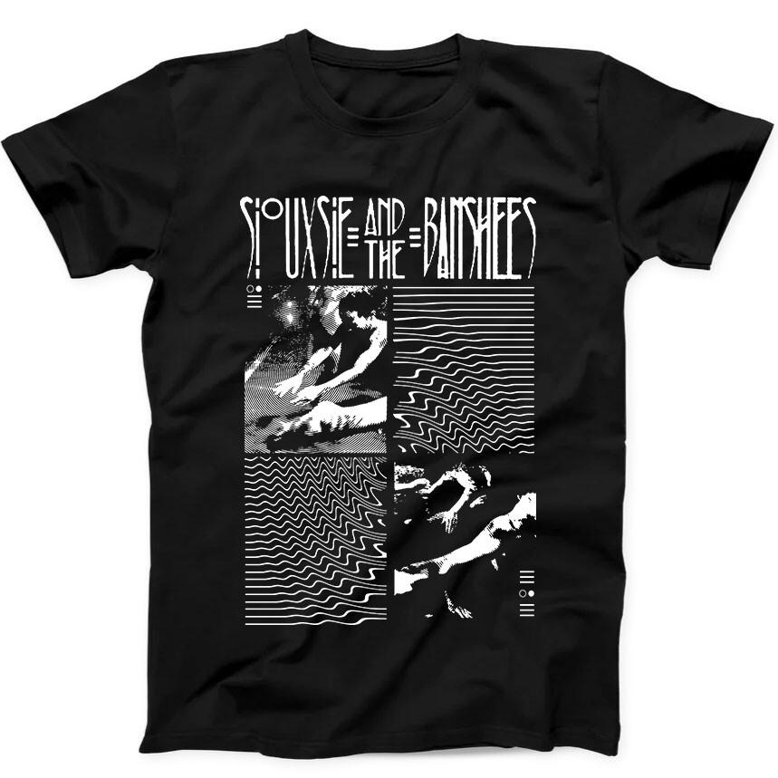 Siouxsie And The Banshees Музыкальный Подарок Черная Футболка 314
