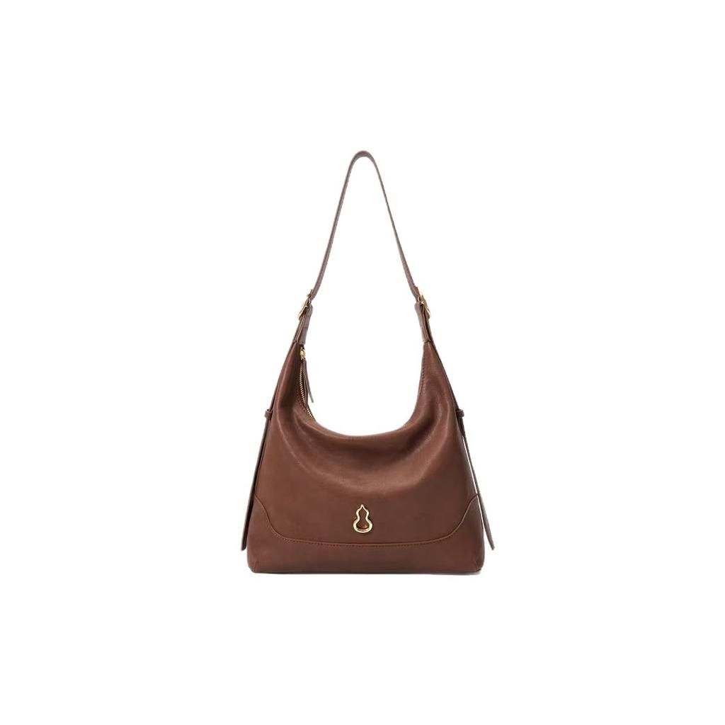 Сумка из кожи высшего слоя Banpo Jinyuan, вместительная сумка-тоут из состаренной кожи растительного дубления