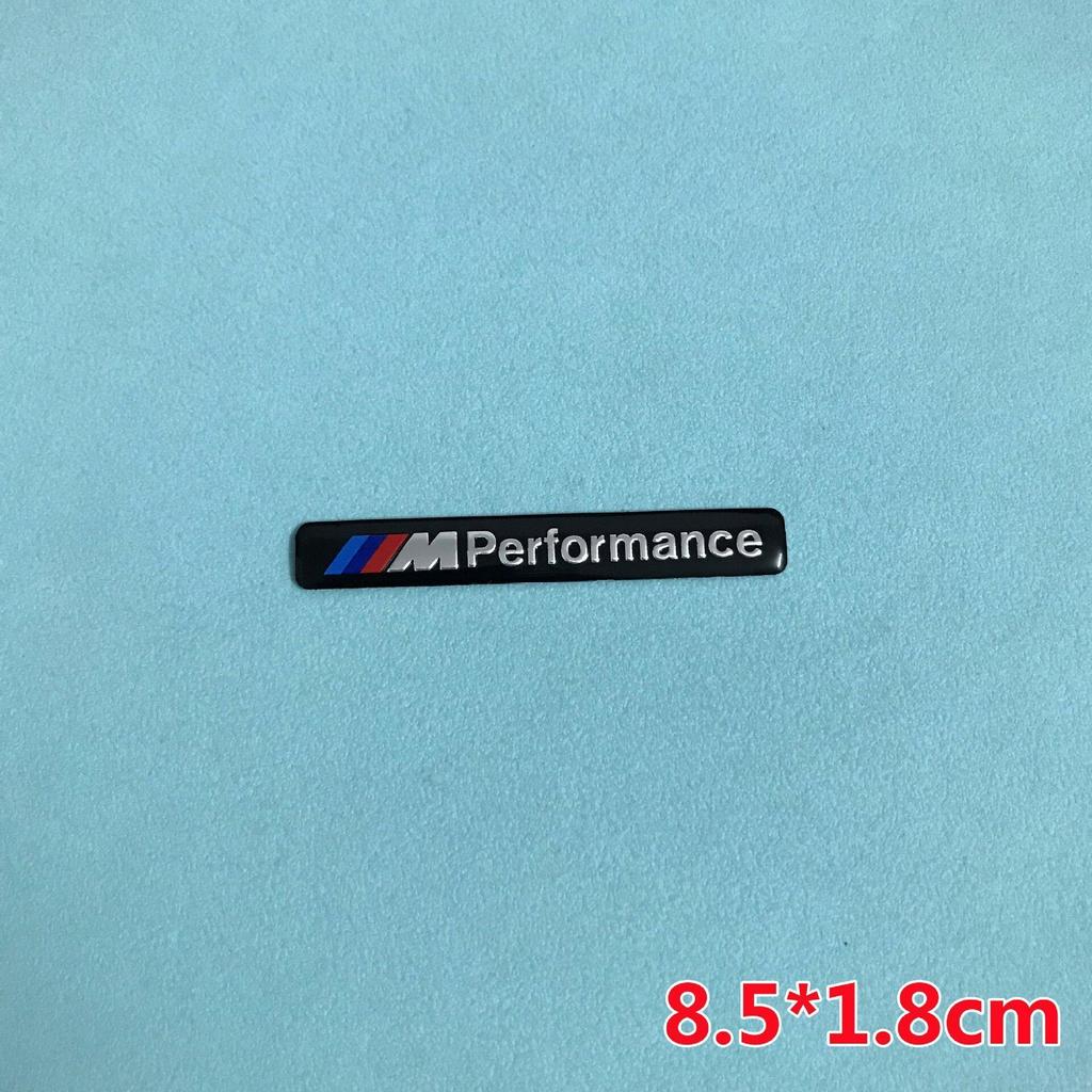 New 3D Aluminum Car Styling Sticker Body Trunk Decoration For BMW M Power Performance E90 E91 E92 E93 X1 X3 X5 X6 M3 M5 F18 E63 YN8