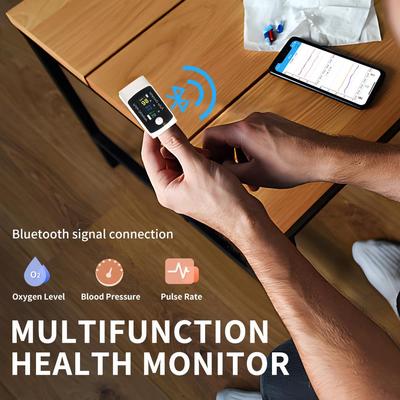 Berry 2-в-1 Bluetooth-монитор здоровья с зажимом для пальца
