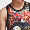 Nike Уличный граффити баскетбольный спортивный жилет мужской топ многоцветный CK1182-018