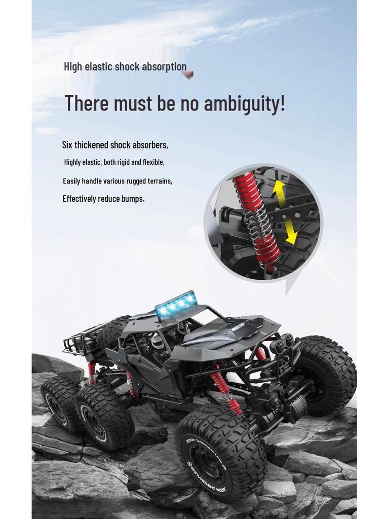Jumbo Alloy Remote-Control 4WD Climbing Car Toy for Boys