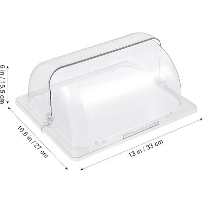 Акриловый купол-экран для еды, купол-клош для сыра, прозрачный купол для десертов, крышка-протектор для еды для вечеринки, крышка для десертов и тортов, дисплей