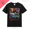 Футболки Dota2 С Героями Игры Печатная Футболка Топ Shadow Fiend Pudge Axe Slardar Sven Wraith King Cent Phoenix Унисекс Одежда