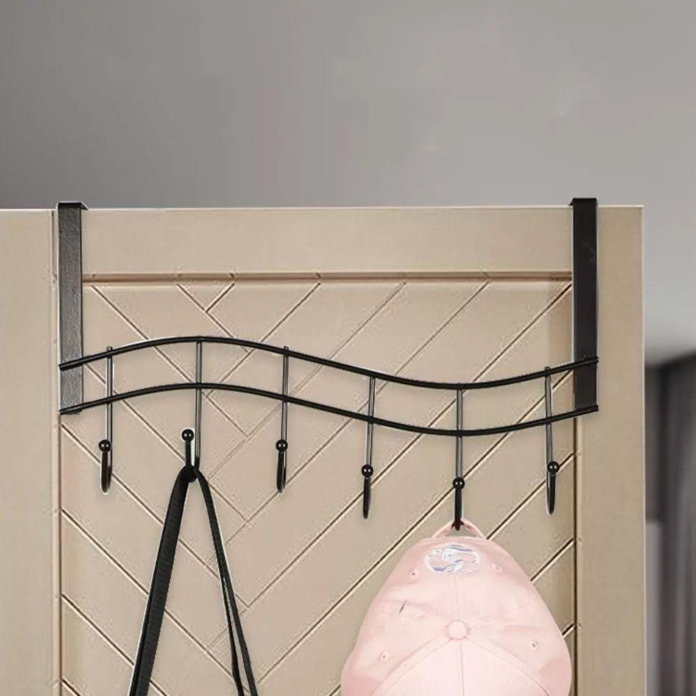 Хорошая несущая дверь Крючок Непрокалываемая вешалка для полотенец Высококачественная одежда Крючок для головных уборов