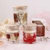 1pc DIY Jelly Scented Candle Dried Flower Handmade Jelly Wax Essential Oil Candle Crystal Fragrance Candle Gift Box