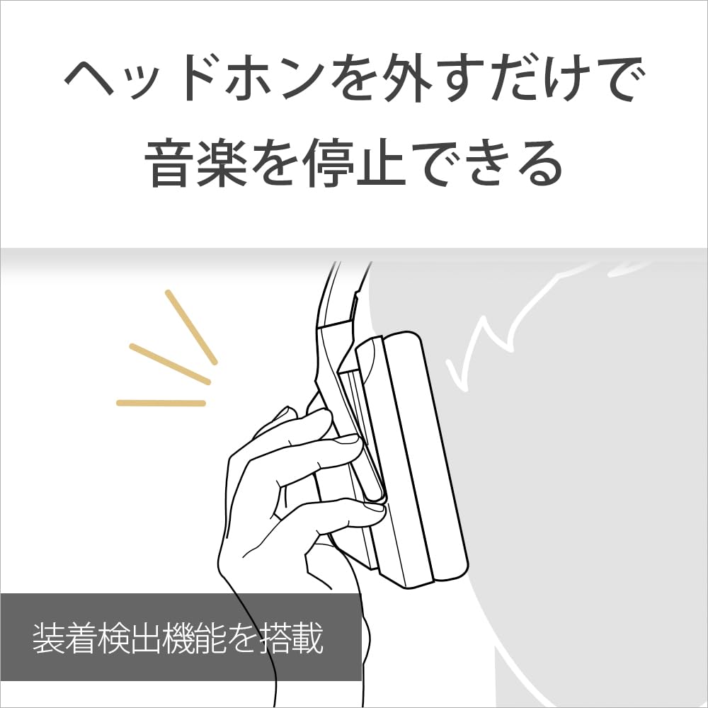 Sony Wireless Noise Canceling Headphones with Amazon Resolution Up To 30 Hours of Continuous Playback Sealed Type with Microphone 2020 Model 360