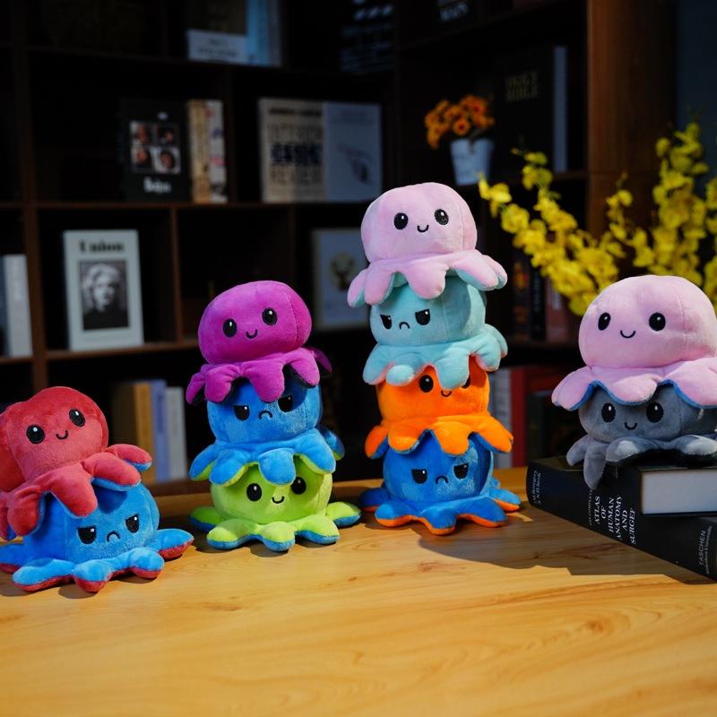 Adorable Octopus Plush Toy Short Plush Material Various Color Options