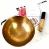 Tibetan Singing Bowl, Medium, 21cm, Official Amana Mana, Purifying, Healing, Harmonic, Meditation, Professional and Association Certified