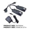 USB Ethernet Extender with Power Adapter USB 2.0 Network Cable Extender To RJ45 Over Cat5 Cat5E Cat6 for Camera Mouse Keyboard