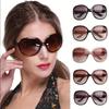 Classic Retro Fashion Oval Women Sunglasses Vintage Large Big Sunglasses For Ladies