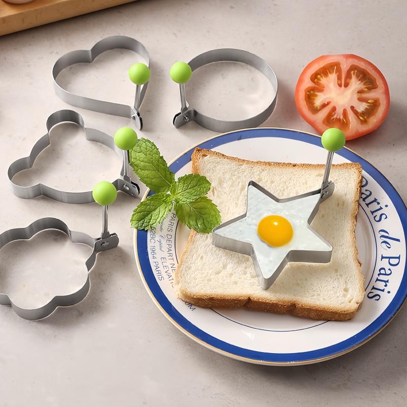 5PCS/set Stainless Steel Omelet Molding Machine Omelet Mold Omelet Cooking Tools Kitchen Accessories Gadget Ring