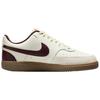 Nike Court Vision Low Sail Burgundy Crush Мужские кроссовки Кремовый Светло-Хаки Gum-Темно-Коричневый HV2530-101