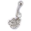 Les Trésors De Lily [K0267] - Body Piercing 'Rosa Romantica' White