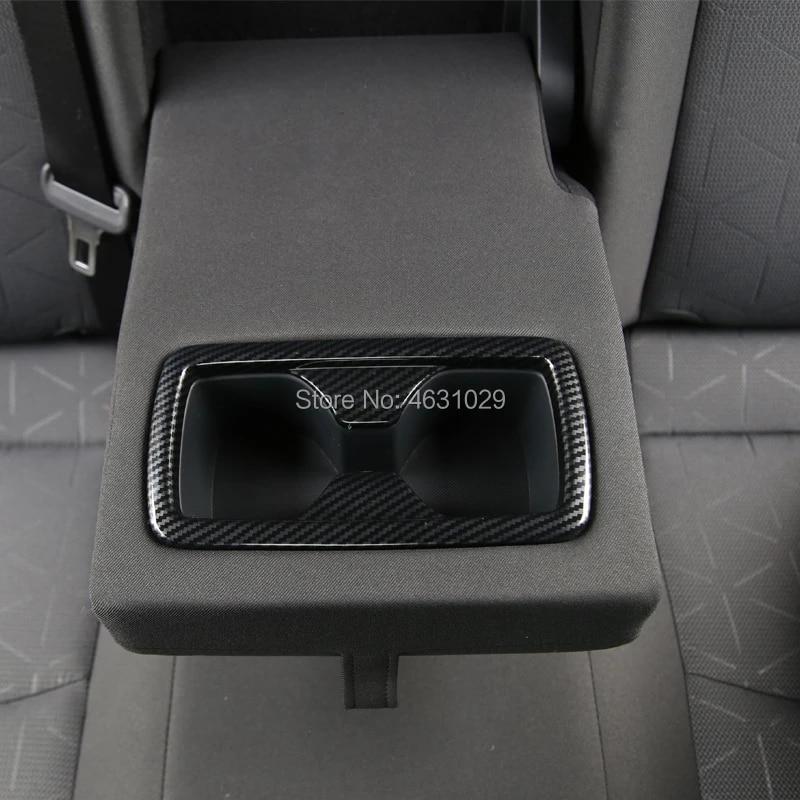 Для Toyota RAV4-2023 ABS задний центральный подлокотник рамка стакана для воды задняя рамка сливной чашки декоративные наклейки