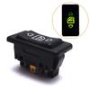 12V24V 10A 6Pin Auto Electric Power Window Switch Button for All Autos with Green LED Light Car