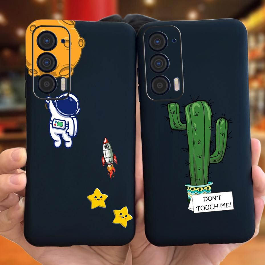 Силиконовый чехол для Motorola Edge (2021) / Edge 5G UW (2021) Модные чехлы для телефона с рисунком подсолнуха и ромашки для Edge 2021 XT2141