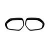 For Toyota Corolla -2024 Bright black Accessories Rain Eyebrow Cover 2pcs
