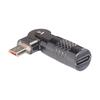 Type C To USB Converter Aluminum 90 Degree Angled For Gaming Entertainment 3A Charging 480Mbps Data Transfer