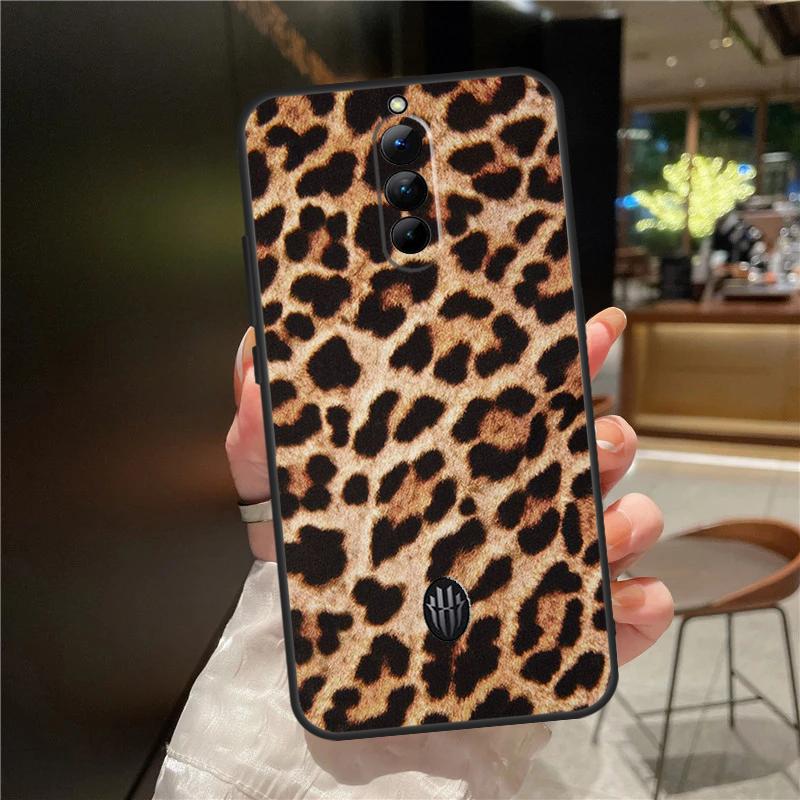 Чехол с принтом африканского леопарда для ZTE Nubia Red Magic 11 10 8 8S 9 9S 10S Pro Plus 6 7 6S 7S Для RedMagic 10 Air Чехол