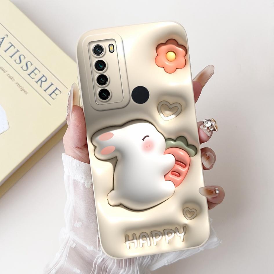 For Xiaomi Redmi Note 8 Case Redmi Note 8T Cover Cute Panda Astronaut Shockproof Bumper For Xiomi Redmi Note8 Note8T Phone Cases