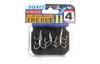 Shout 211-CS Curve Point Treble Hook Light Gauge Size 4 (9593)