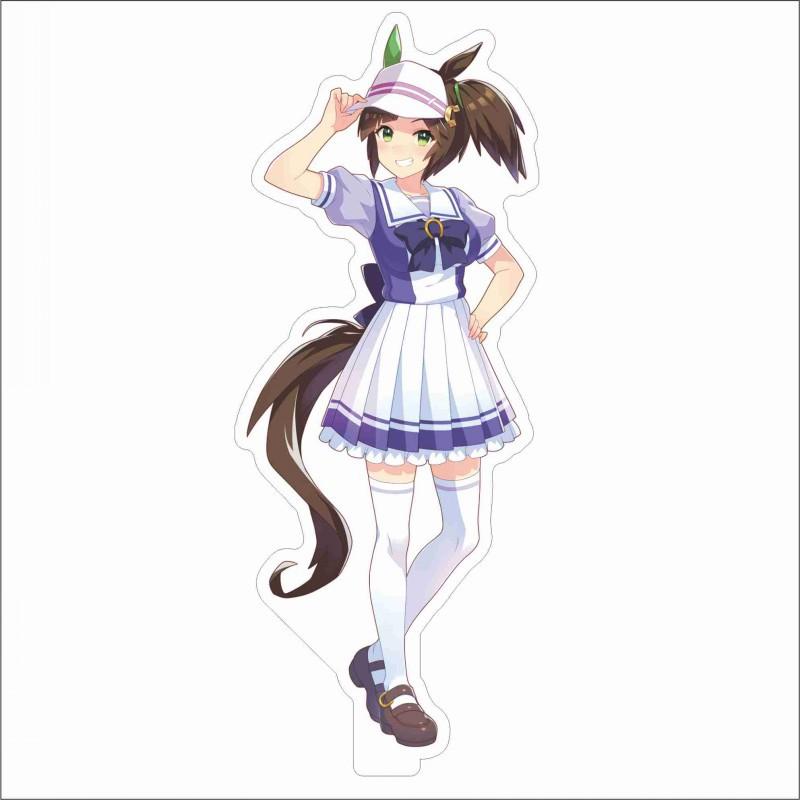 Япония красивая дербиль 15 см персонажи мультфильмов акриловая двухсторонняя подставка модель каваи милая офисная декоративная панель постоянные поклонники записи