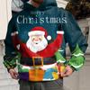 Merry Christmas Santa Claus Hoodie 3d Print Snowman Elk Pullover Men Women Autumn Hoodies Long Sleeves Sweatshirt Male Clothing