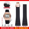Высококачественный фторкаучуковый ремешок для часов Для G-SHOCK Casio 35/50 anniversary маленький серебряный блок Серия GMW-B5000 аксессуары