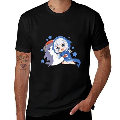 Футболка Gura and Bloop хиппи одежда Персонализированная футболка хлопковые футболки с принтом роскошная футболка футболки для Унисекс