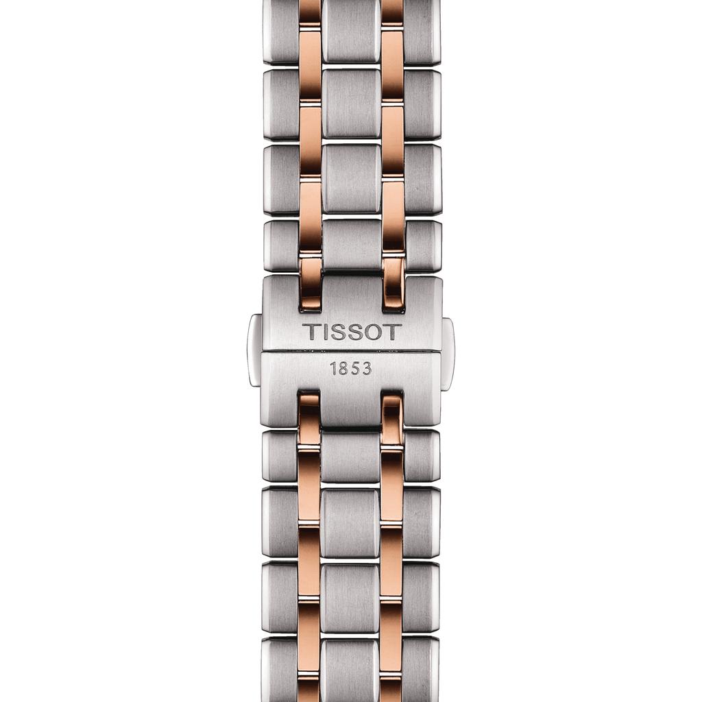 Tissot Мужские модные часы из нержавеющей стали с серебристым циферблатом T139.407.22.038.00