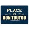 [Q2414] - Interior / Car Mat 'Messages' (Place Du Bon Toutou) - 80x60 Cm