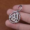 Fashion Nordic Viking Valknut Drop Earring for Women Stainless Steel Punk Rock Rapper Earring Creative Scandinavian Jewelry Gift