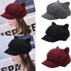 Short Eaves Beret Hat Fashion Octagonal Cap Autumn Winter Hat Duck Tongue Cap Women Ladies Girl