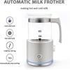 Automatic Milk Frother Detachable Electric Milk Steamer Milk Frothing Machine Automatic Hot Cold Foam Maker for Coffee Hot Chocolates and Cappuccino