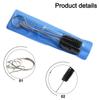 Cylinder Tube Brush Parts 5 Pcs/set Bores Long Handle