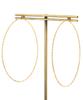 Earrings K18 Mirror Cut Beads Hoop Earrings 40571989 Yellow Gold 00 [Kokoshnick] (Large) Women's (100)