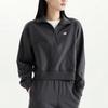 Women S Athletic Semi Crop Half Zip Up SweatShirt nbncd4S032 19