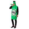 Unisex Men’s Beer Bottle Costume Women Halloween Mascot Funny Office Hilarious Food
