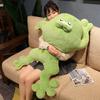 Нетоксичные Плюшевые Игрушки Зеленая Лягушка Набивные Животные Кукла Для Взрослых Милые Подарки на День Рождения Декор для Дома и Комнаты