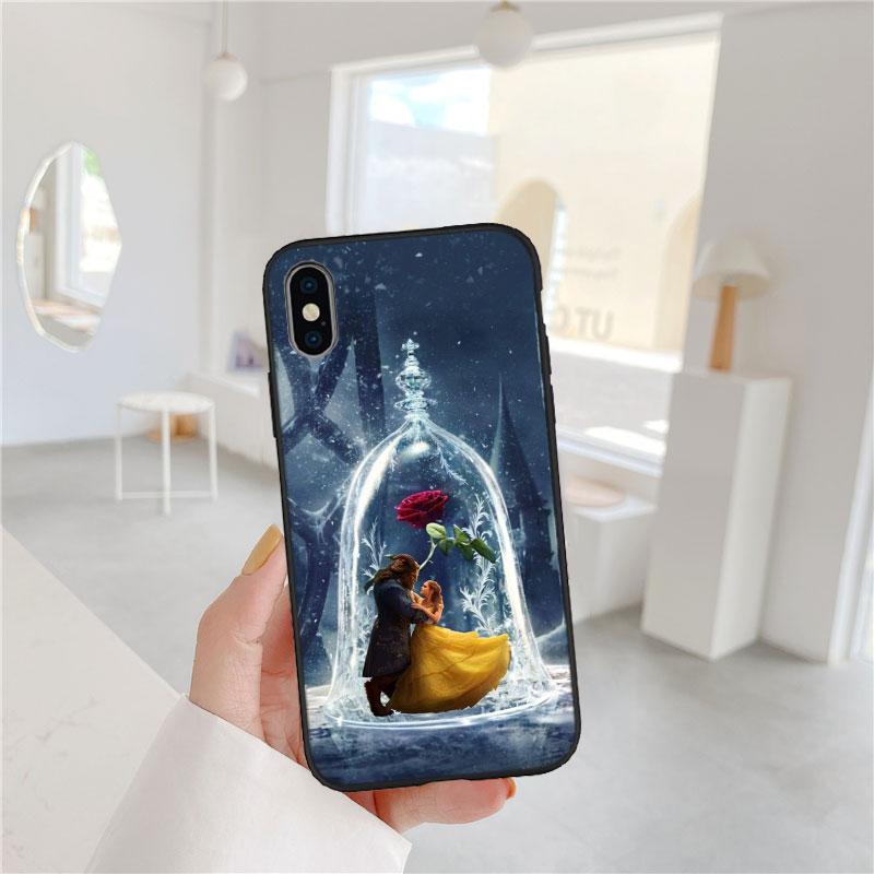 CJ18 Beauty and the Beast Soft Shell Phone Case for Samsung Galaxy S20 S21 S22 Ultra FE + Plus A21S A22 A24 A25 A26 A30 A30S A31