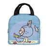 Lunch Bag Cartoon Tote Bag Student Bento Bag Aluminum Foil Thermal Insulation Meal Bag Lunch Box Bag