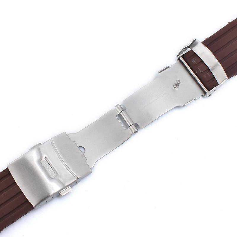 20 мм 22 мм Быстросъемный резиновый ремешок Удлиненный мягкий ручной часы Силиконовый ремешок для мужчин Водонепроницаемый ремешок для часов Отрезной подходит Браслет