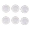 6PCS LED Puck Lights with Remote Control Dimmable Circular Lamp for Under Cabinet Closet Counter